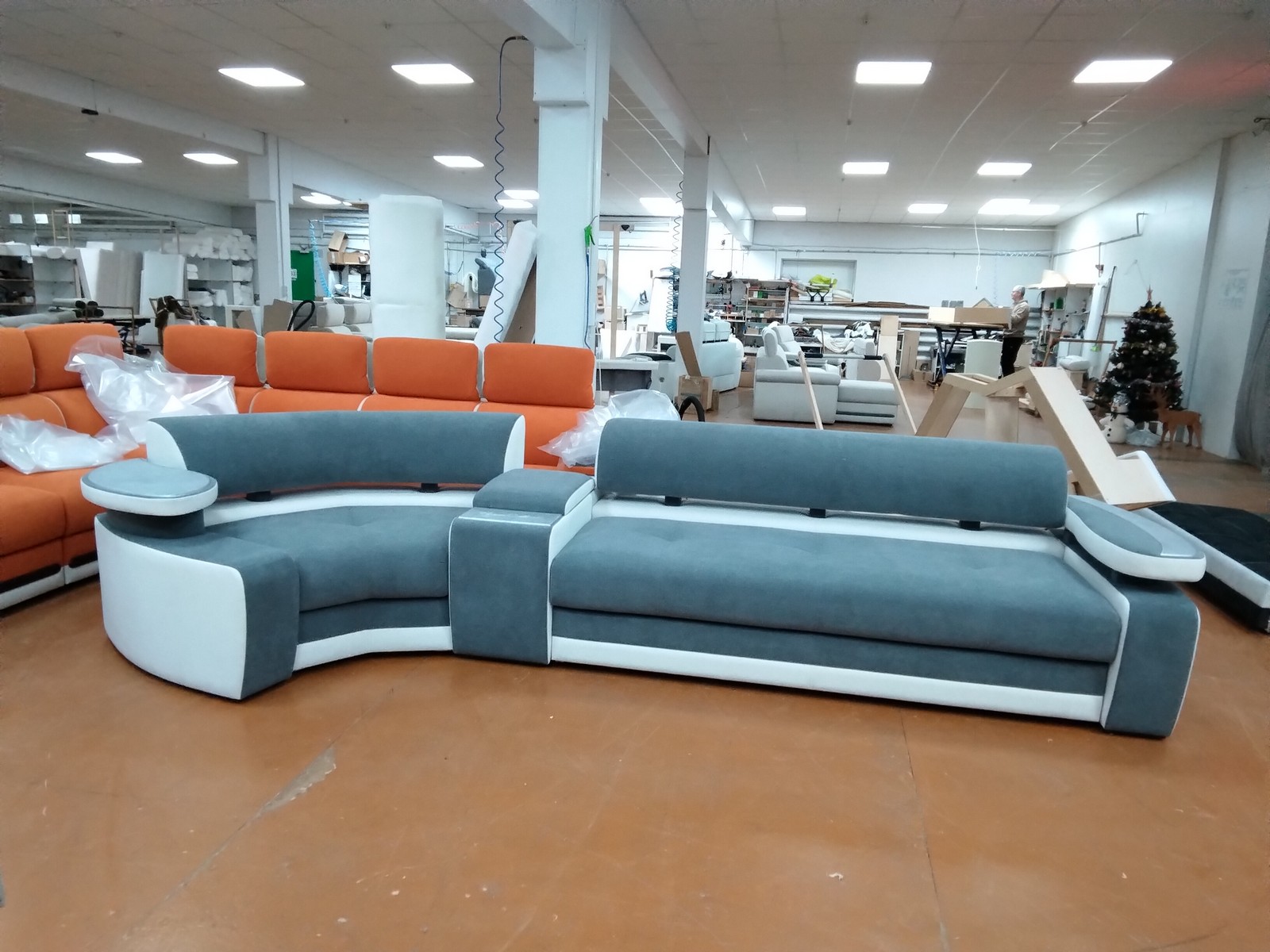 Диваны Марсель в наличии. Склад Д4468 омега 4/тедди 01