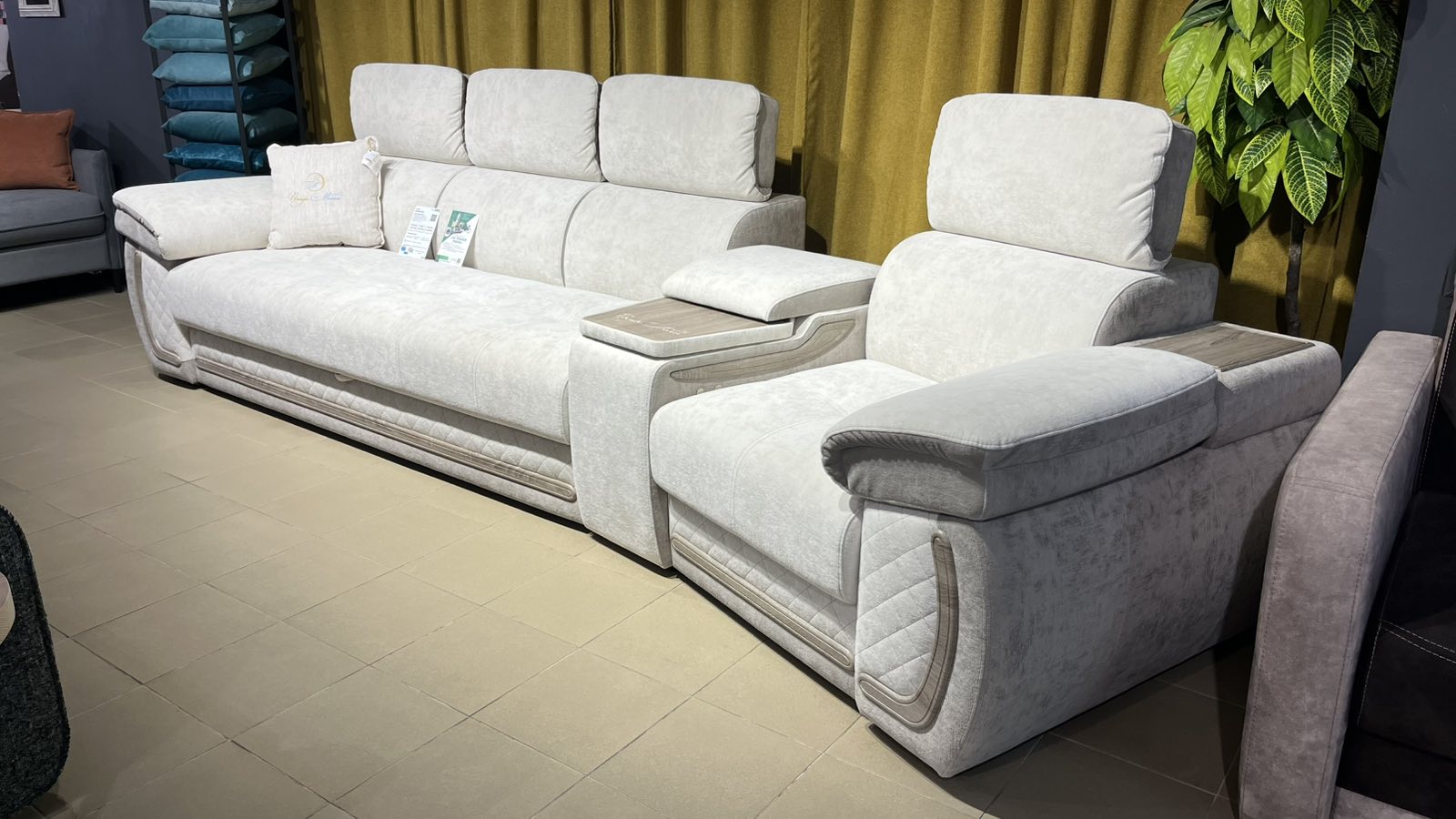 Диваны Айпетри Люкс в наличии. г.Витебск Все диваны П.Бровки  Д3931 Фабрик 1/фабрик 4 дуб санома темный 282-15