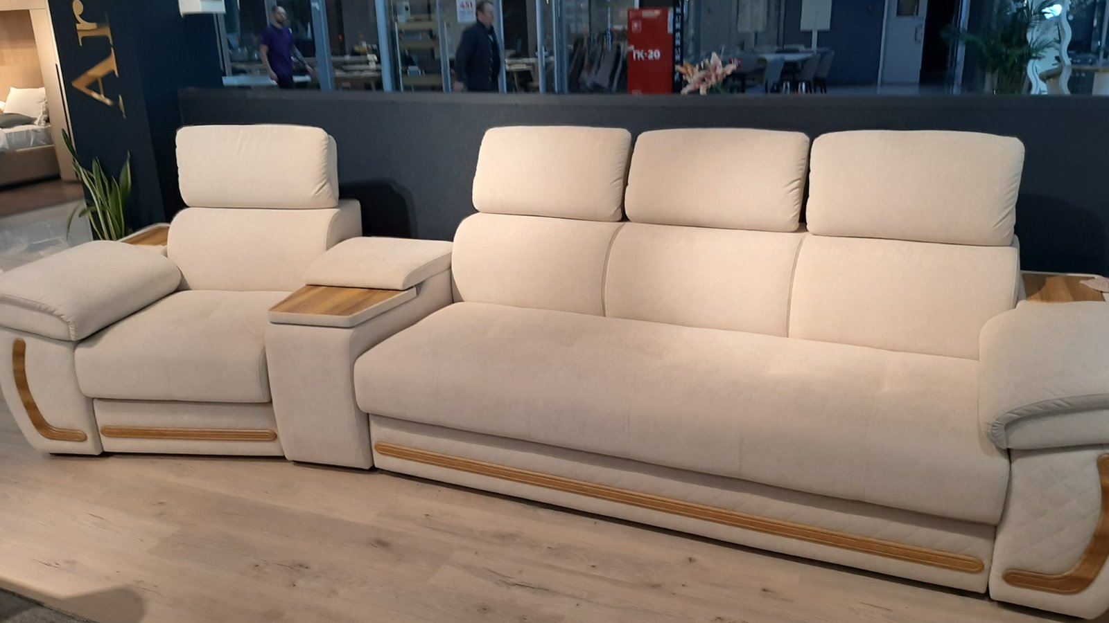 Диваны Айпетри Люкс в наличии. г.Минск ТЦ Град Д 4518 барса 817 1-релакс