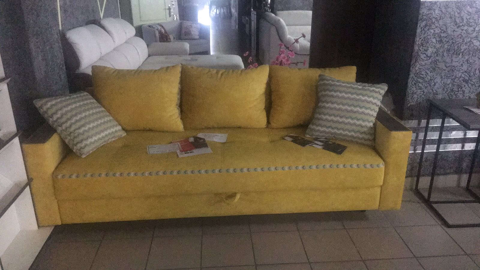 Диваны Верона Комфорт в наличии. Мозырь Лайфмебель   С6623 Монтале хоней /микс 05