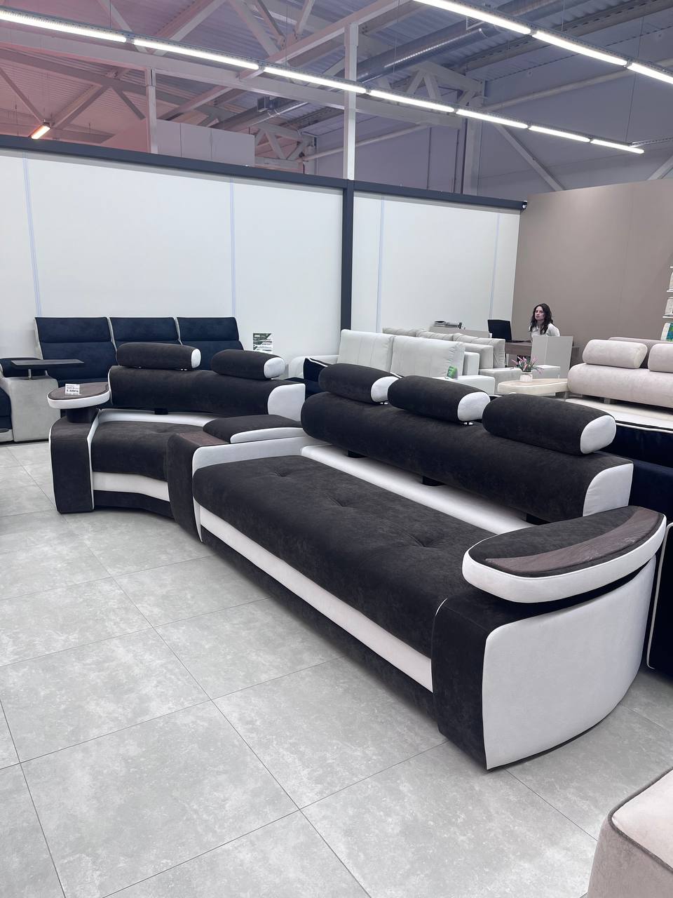 Диваны Марсель комфорт в наличии. г.Барановичи ТЦ Довод Д 4509 модель бровн/модель вайт