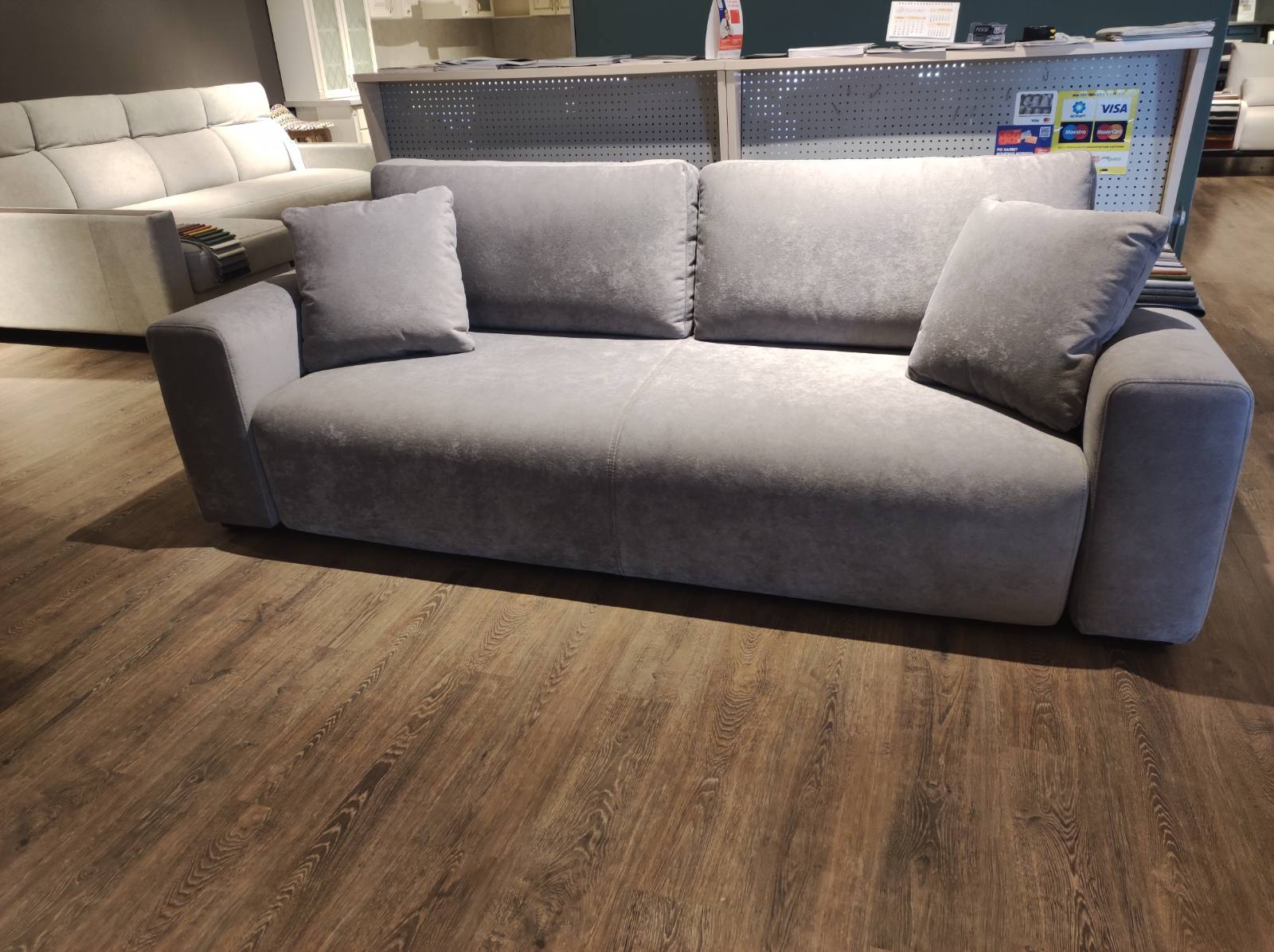 Диваны Колизей Комфорт в наличии. Жлобин, Белкрафт Сатору 11 Taupe, Д4657